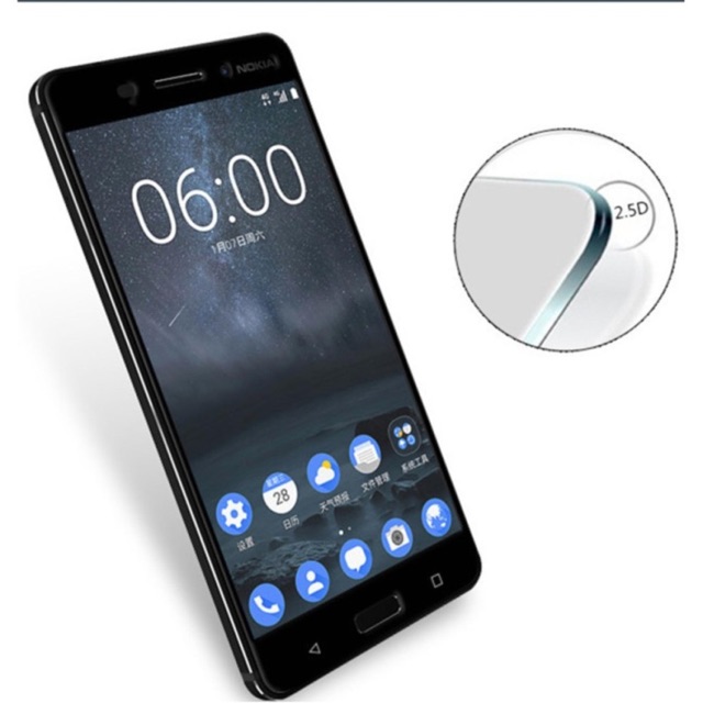 Kính cường lực Nokia 5 Full màn hình