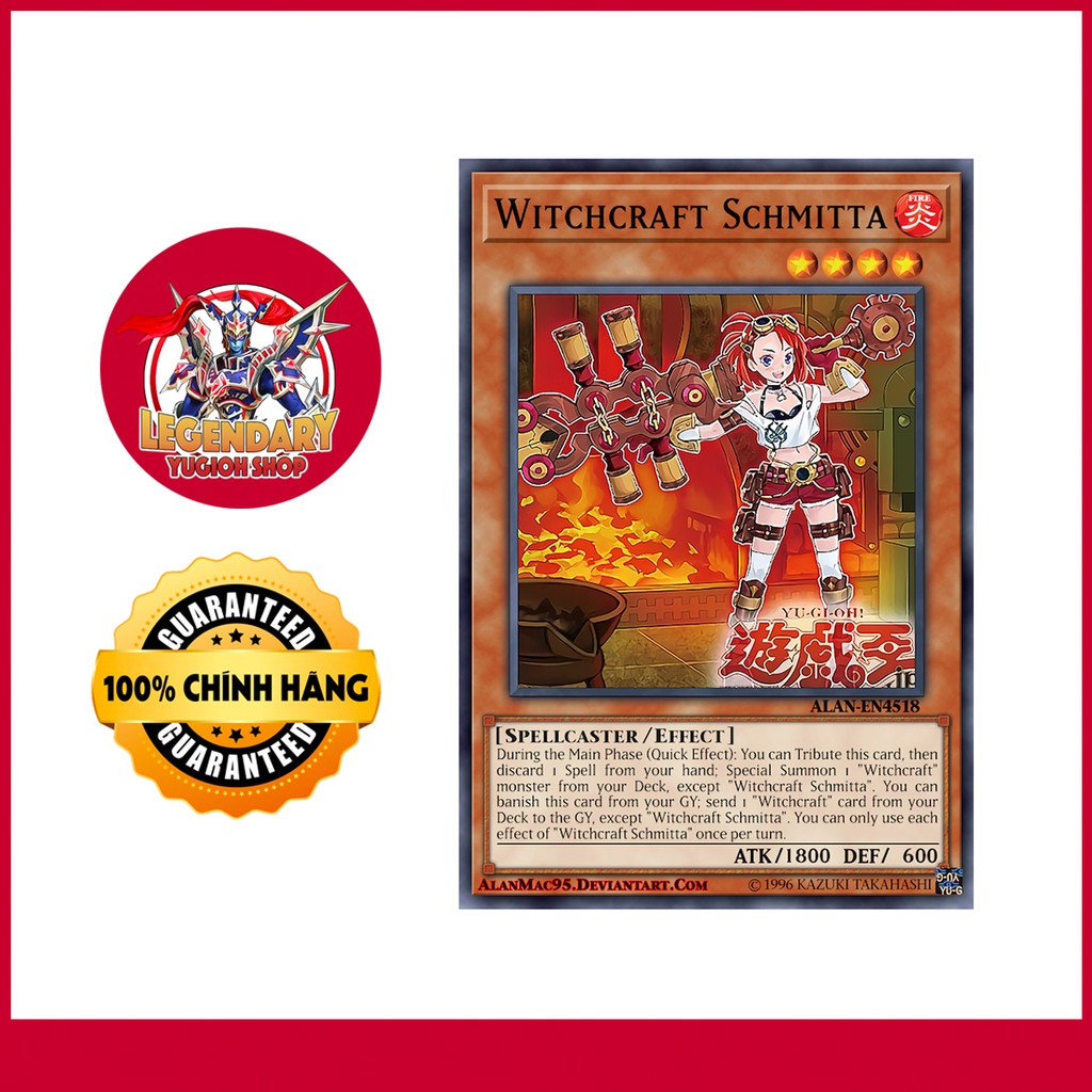 [EN][Thẻ Bài Yugioh Chính Hãng] Witchcrafter Schmietta