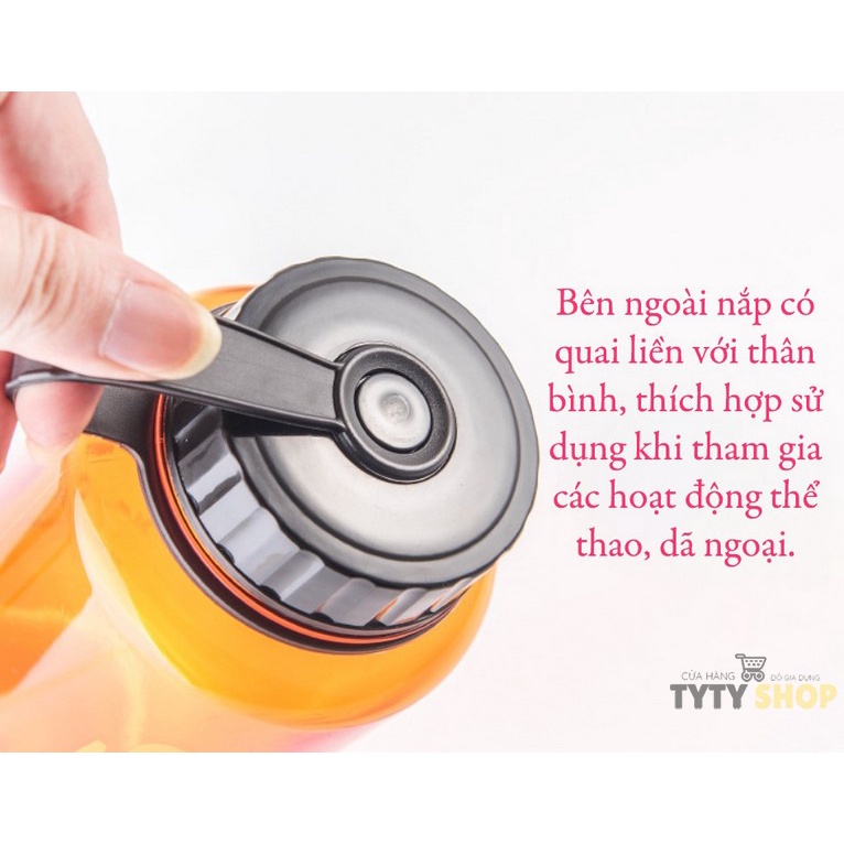 Bình nước thể thao Lock&Lock nhựa Tritan 1L ABF610