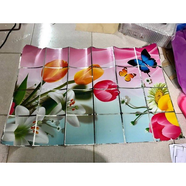 Tranh dán bếp cỡ to 60x90cm