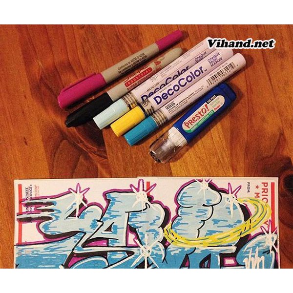 Bút lông chịu nhiệt độ cao không phai màu Sharpie Industrial - Black