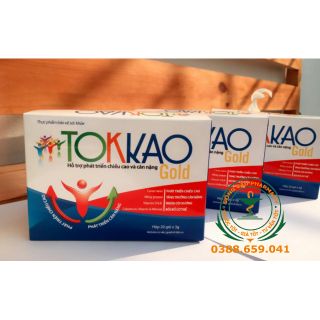 Cốm Tokkao Gold - giúp phát triển chiều cao và cân nặng