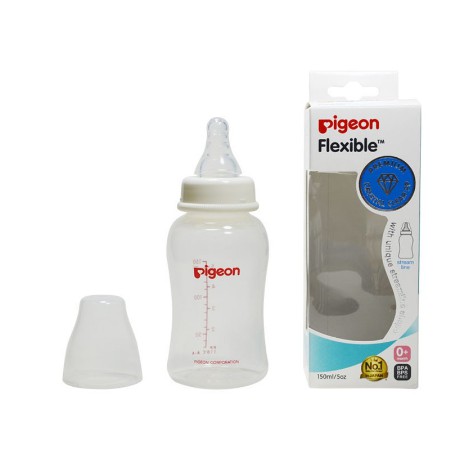 Bình Sữa Cổ Hẹp Pigeon PP Streamline150ml/250ml