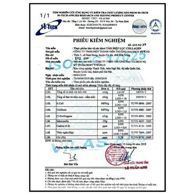 [Sỉ sll 85k] Tảo Diệp Lục colagen-cam kết chính hãng | BigBuy360 - bigbuy360.vn