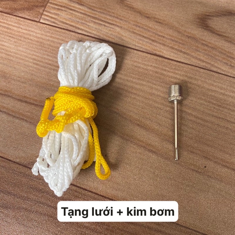 Banh 2030 vàng dán (tặng kim + lưới đựng banh )