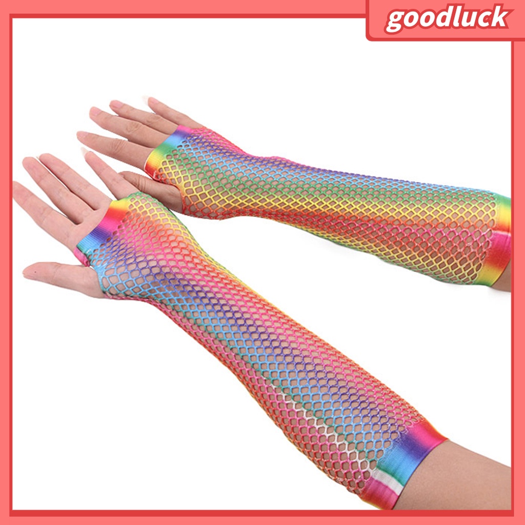 1 Đôi Găng Tay Lưới Hở Ngón Trọng Lượng Nhẹ Một Kích Thước Cho Lễ Hội / Đám Cưới