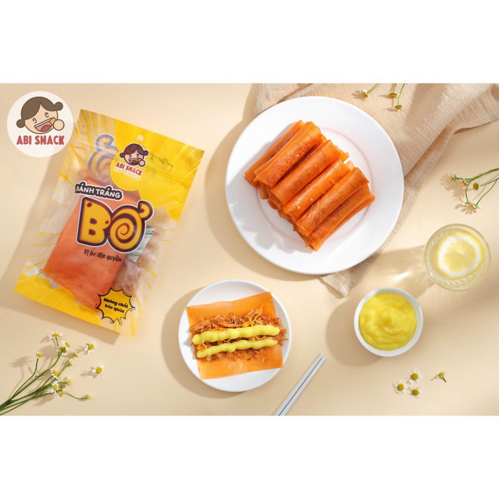 [Hoangminh] GIÁ GỐC-BÁNH TRÁNG BƠ ABI 150Gr MUA 2 TẶNG 1 KHẨU TRANG