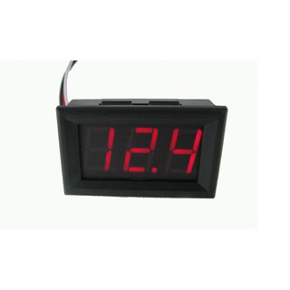 Đồng hồ đo vôn 4.5v-30v đỏ