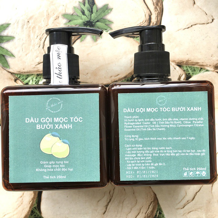 Dầu gội đầu bưởi xanh 250ml ngăn rụng tóc | BigBuy360 - bigbuy360.vn