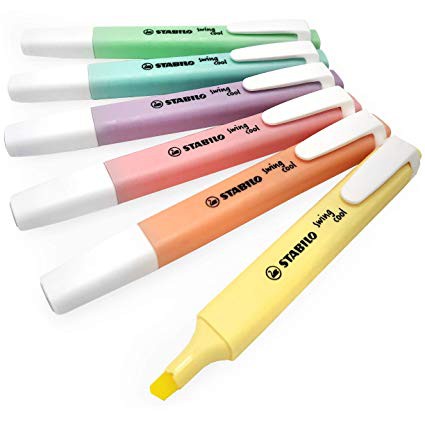 Bút Dạ Đánh Dấu Stabilo Swing Cool Highlighter mầu Pastel