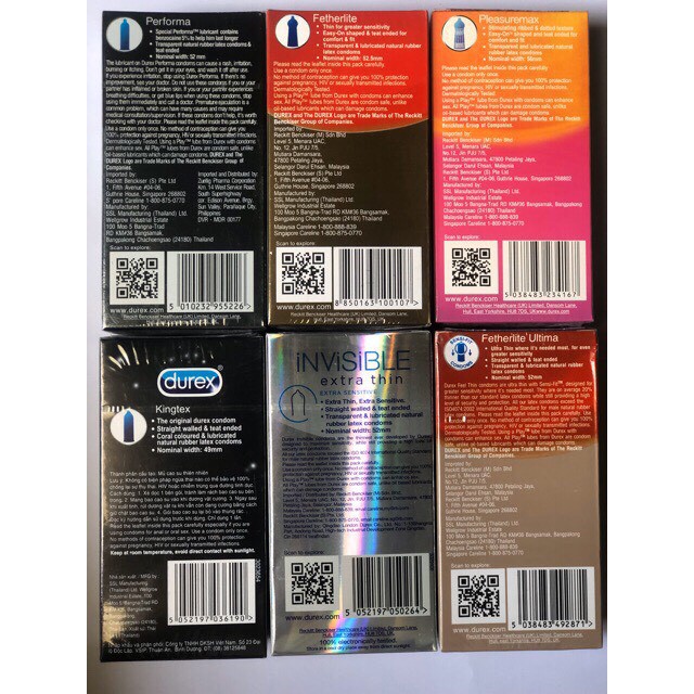 Bao cao su Durex Fetherlite 12 bao