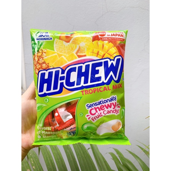 Kẹo mềm morinaga Hi-Chew vị hoa quả, soda,vị chua ngọt 90G