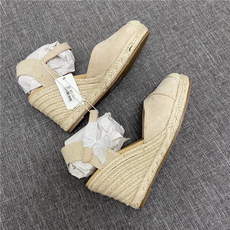 Sandal đế cói - nhiều màu . xuất uk