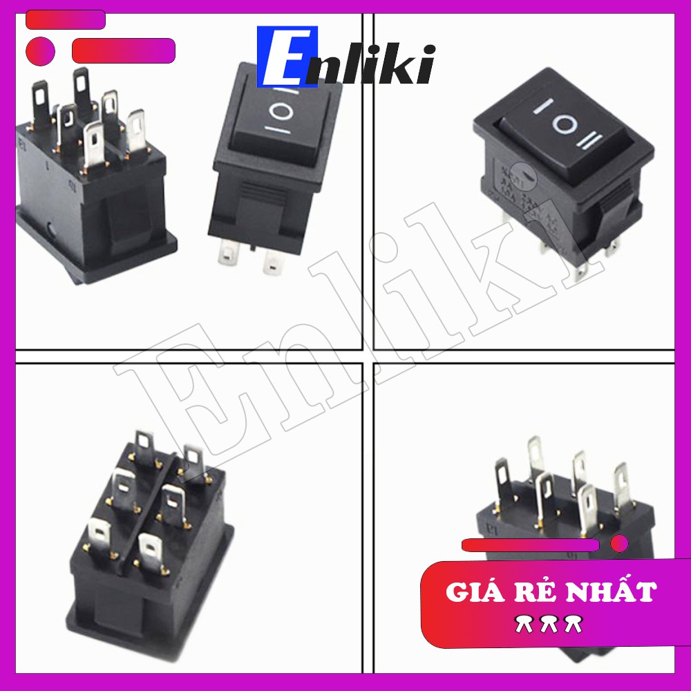 Công Tắc KCD1 3 chân 6A 250V