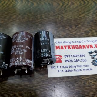 Combo 20 tụ lọc nguồn 220v 820uf