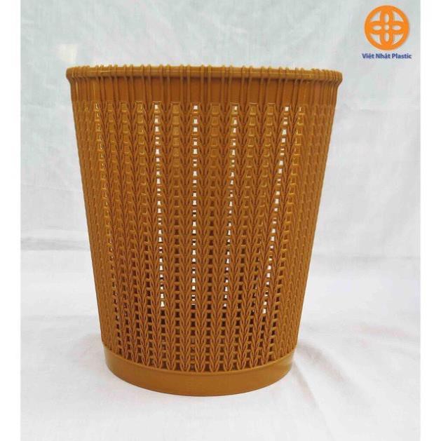 ♻RẺ VÔ ĐỊCH Sọt rác giả mây Việt Nhật-Sọt nhựa đựng quần áo, đồ chơi tiện lợi