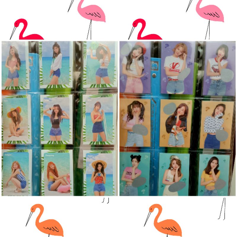 Card ảnh thành viên nhóm nhạc TWICE