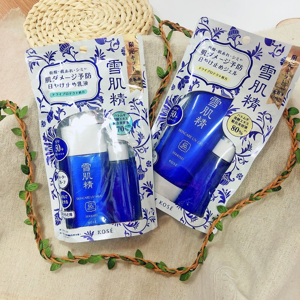 KEM CHỐNG NẮNG KOSE SEKKISEI SUN PROTECT ESSENCE GEL/MILK