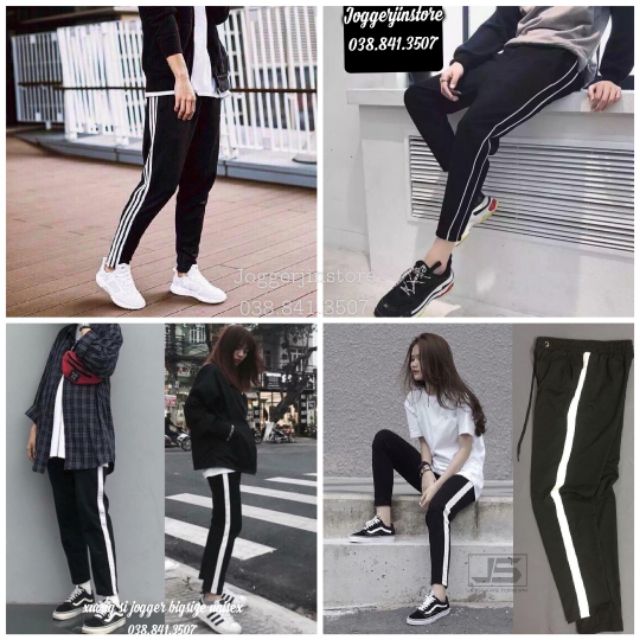 QUẦN THỂ THAO 1 SỌC, 2 SỌC, 3 SỌC suông NAM NỮ 40kg - 100kg | BigBuy360 - bigbuy360.vn