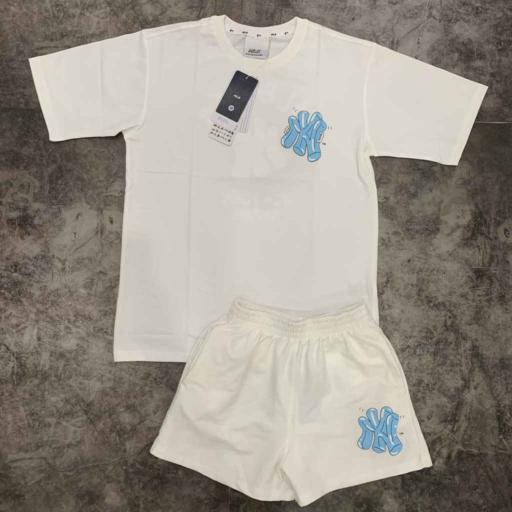 [Ảnh thật] Set áo thun 100% cotton in logo 3D