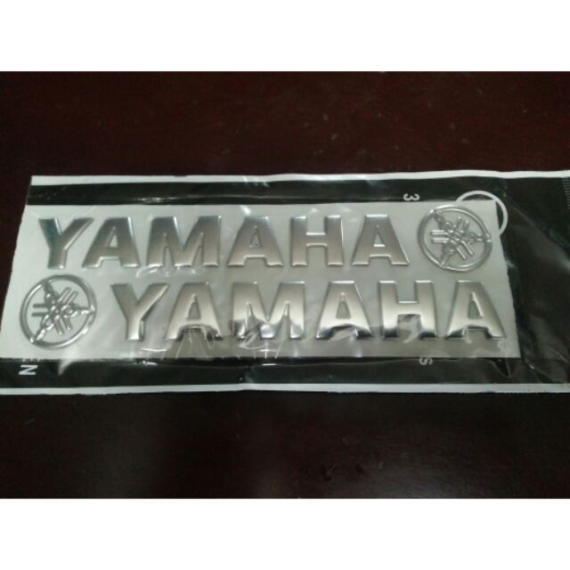 Bộ chữ nổi Yamaha crôm bóng nhập Thái dài 20 cm