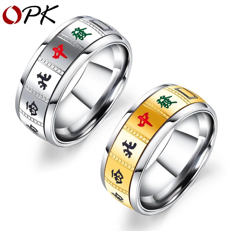 Nhẫn thép titan khắc chữ