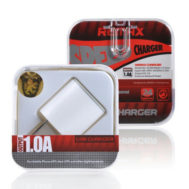 Củ Sạc Remax 1 A Sạc Iphone