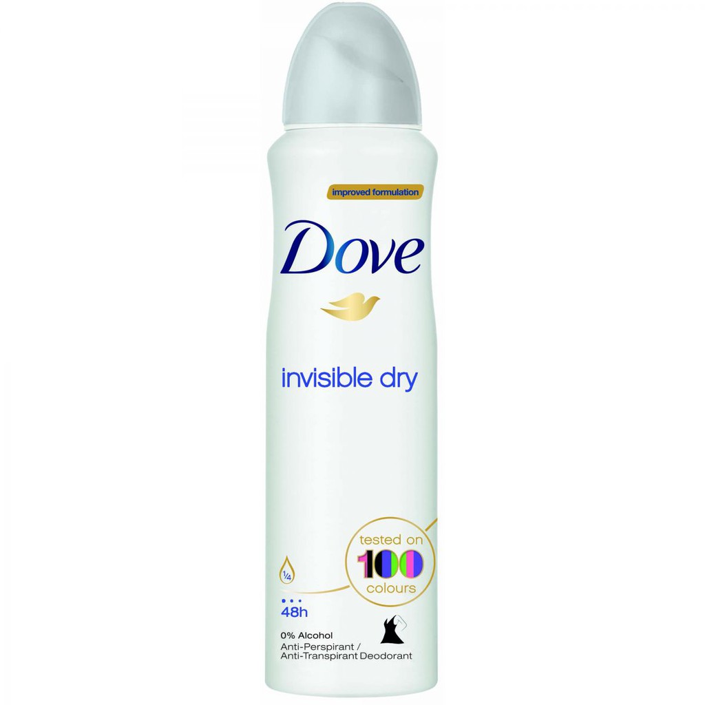 Xịt Khử Mùi Dove 48h 150ml