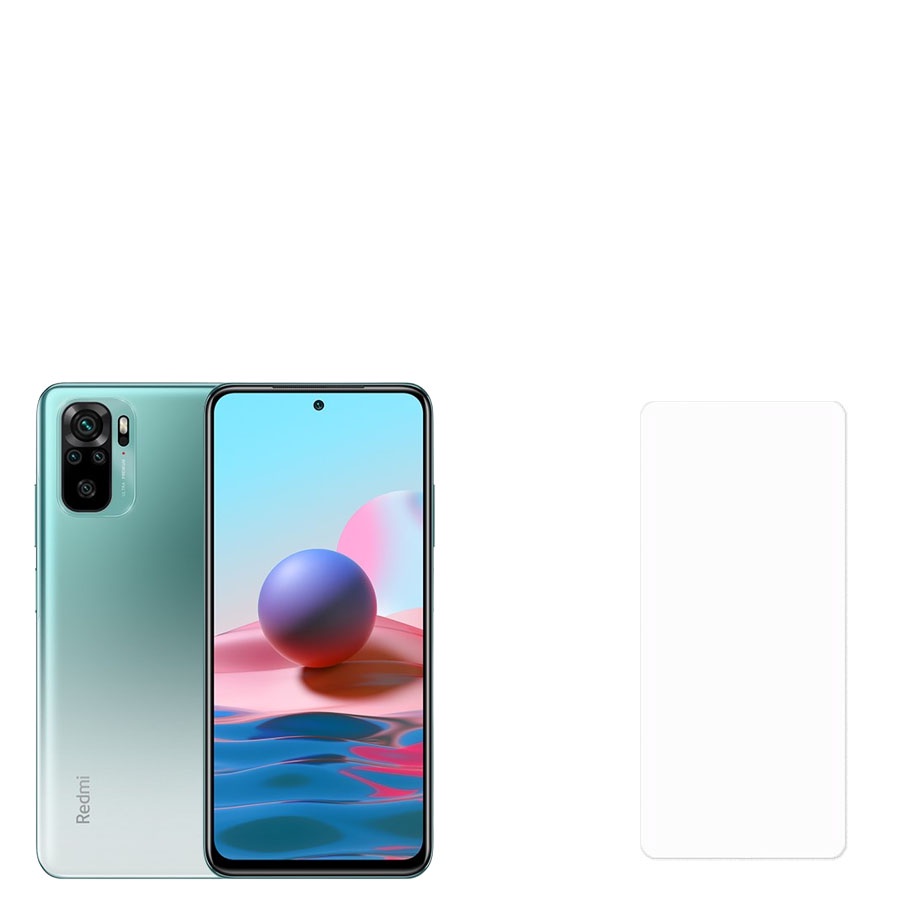 Kính cường lực Xiaomi Redmi Note 10 5G (Loại KHÔNG Full, Trong suốt, Không viền)
