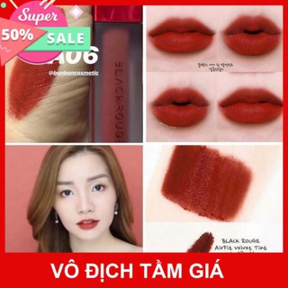 Son Black Rouge A06 ⚡️𝑯𝒂̀𝒏𝒈 𝑯𝒂𝒏𝒅𝒎𝒂𝒅𝒆⚡️ Màu Đỏ Gạch.