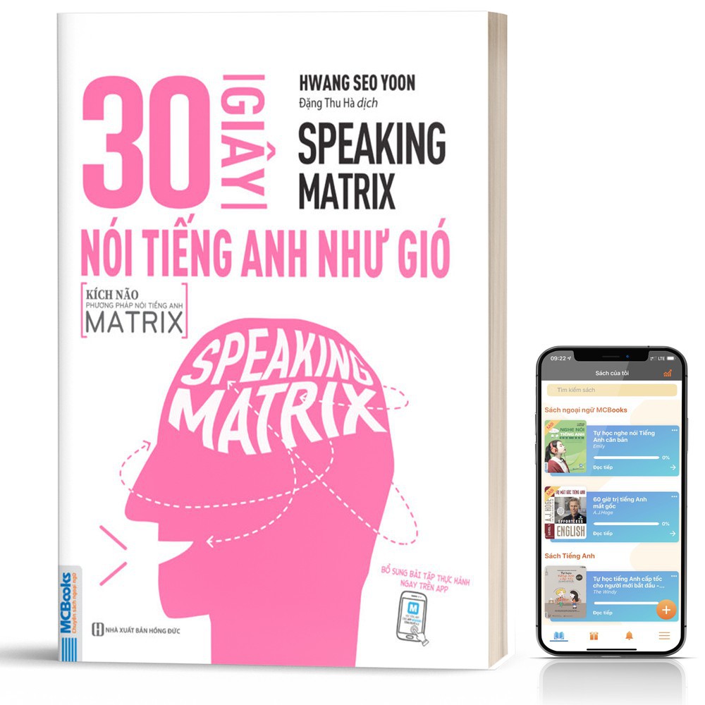 Sách - Combo Speaking Matrix - Nói Tiếng Anh Như Gió - Học Kèm Học Online