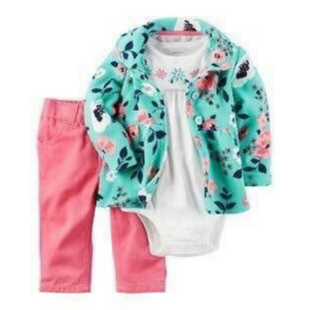 Combo set 3 bé gái Carter xuất xịn