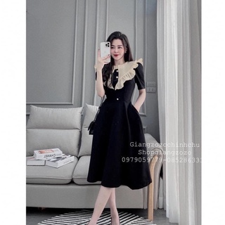 VÁY ĐEN BÈO ĐÍNH NGỌC TỈ MỈ Hottrend