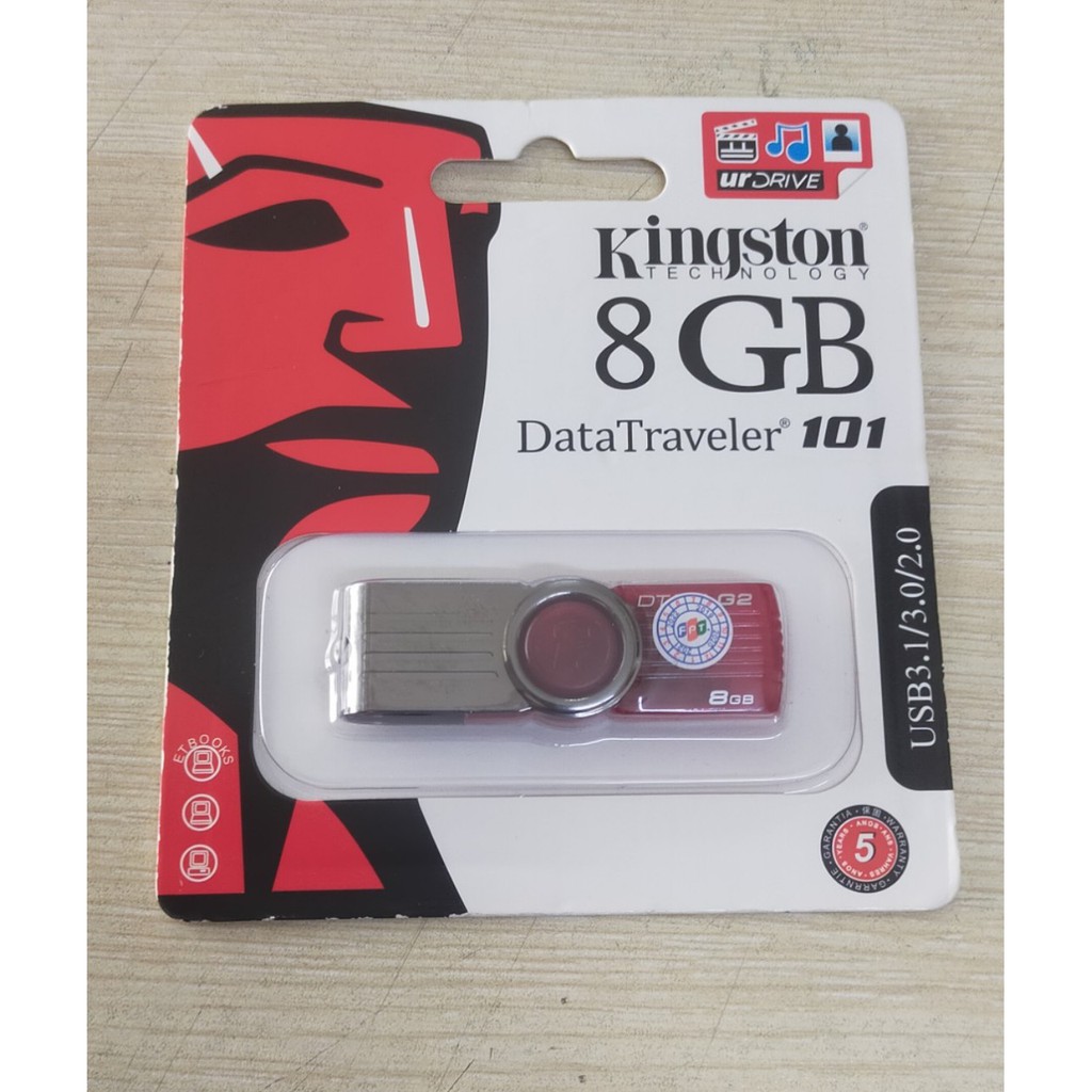 USB Kingston Nhựa 2.0 2GB/4GB/8GB/16GB/32GB ( Ảnh Thật )