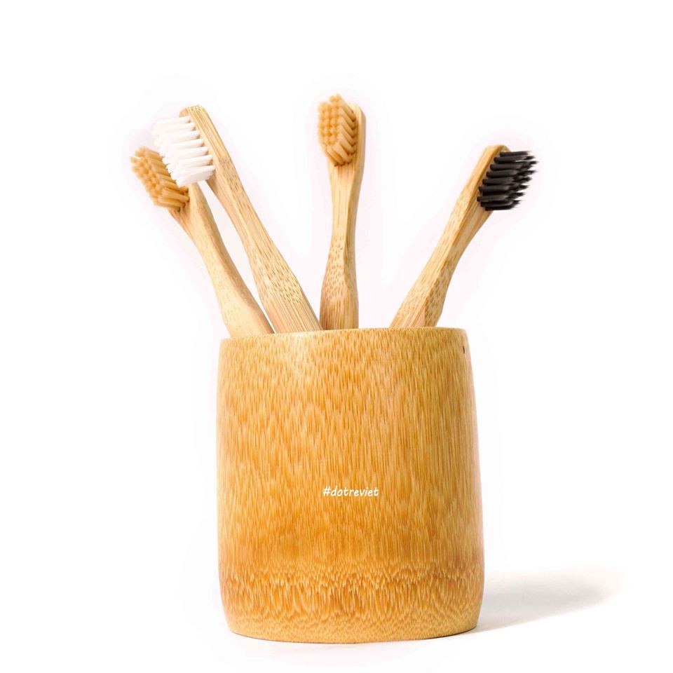 Bàn chải đánh răng bằng tre