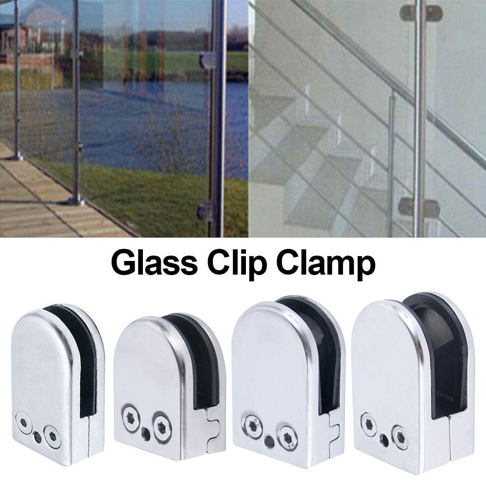 PISTA Giá Đỡ Kẹp Kính Bằng Thép Không Gỉ Tiện Dụng Cho Gia Đình