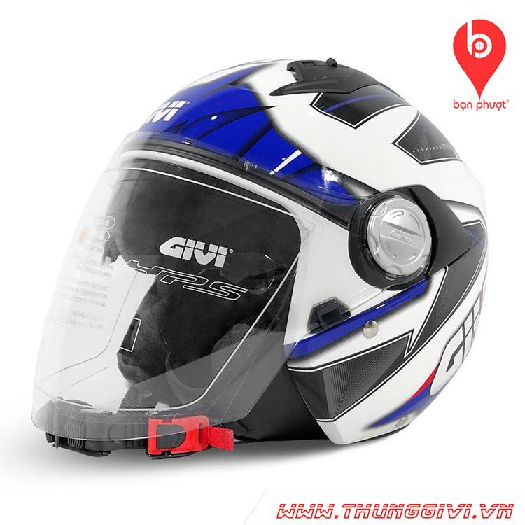 Nón 3/4 GIVI M10.2 Vista M102FRCBL