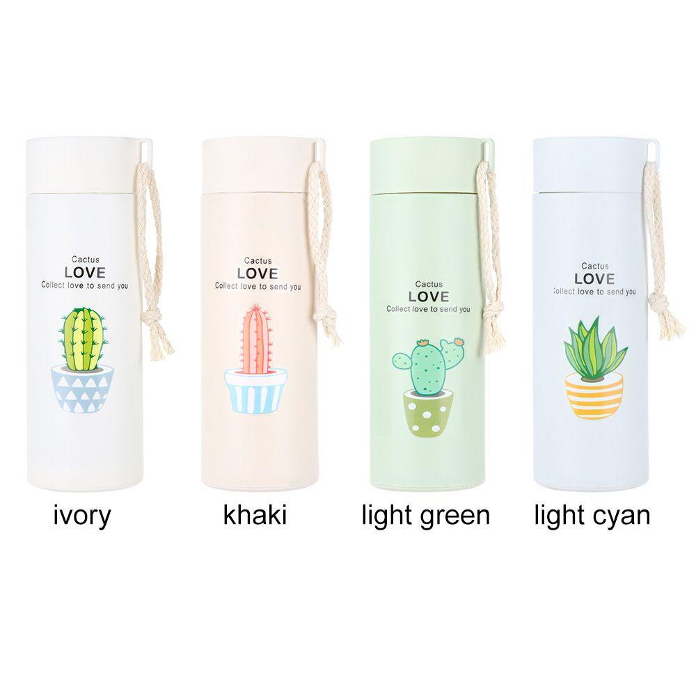 PISTA Bình Nước 400ML 400ML Thiết Kế Dễ Thương Tiện Dụng