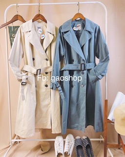 Áo trench coat 8seconds - dư xịn