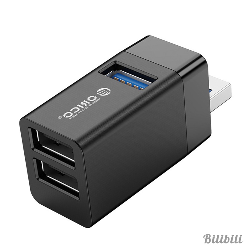 Bộ Chia Cổng Sạc Usb 3.0 3 Trong 1 Màu Đen Tiện Dụng | BigBuy360 - bigbuy360.vn