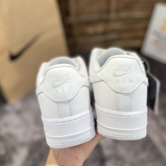 Giày Thể Thao Sneaker Nam Nữ Af1 All white Full Trắng Màu Toàn Dân Bản SC 1:1 -Tặng Tất