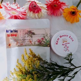 Bột tắm trắng Tử Đằng Handmade