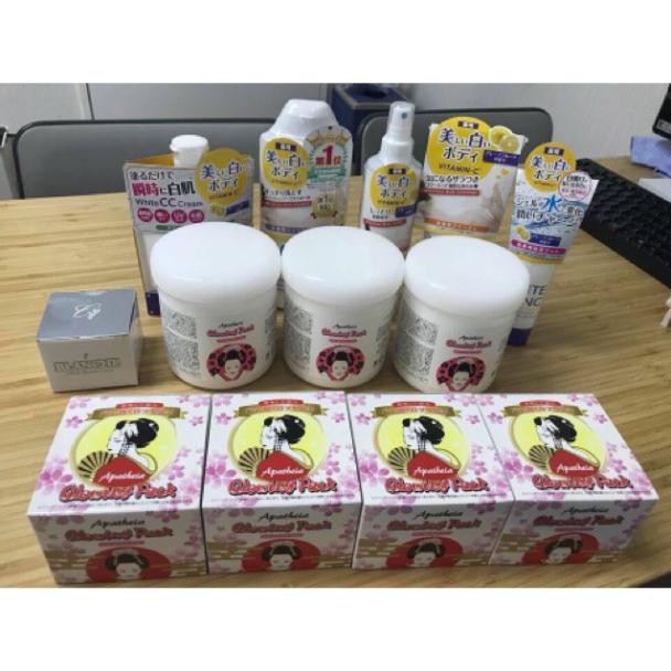 Kem Ủ Siêu Trắng GLOWING PACK Nhật Bản - Hũ 500g | BigBuy360 - bigbuy360.vn