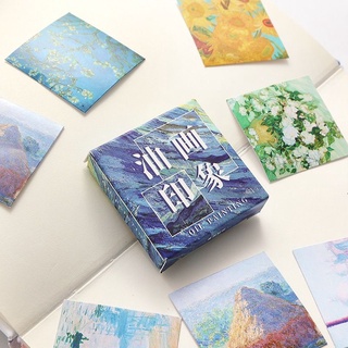 Hộp Sticker Tranh Sơn Dầu Van Gogh