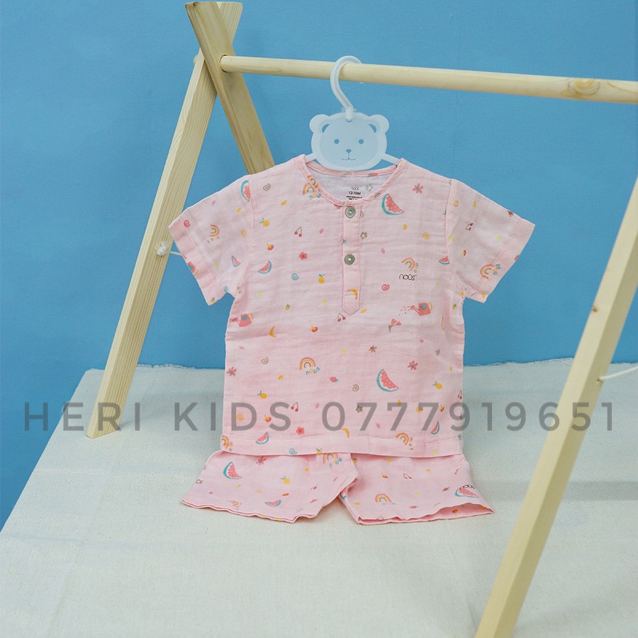 Bộ cộc tay Nous xô 12m - 24m cho bé 8kg - 11kg