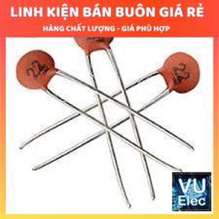 Tụ gốm giá trị nF, pF... (10 chiếc)