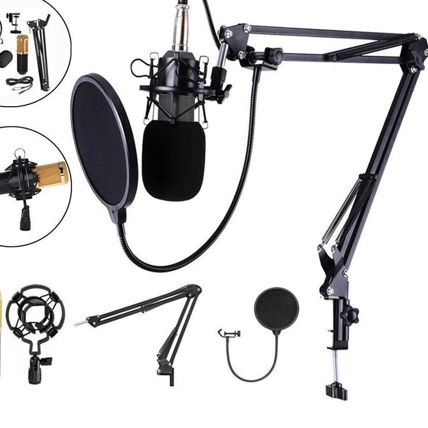 Sản phẩm 8.8 HOT MIC CONDENSER BM 800 RECORDING MIC BM-800 MIC POP