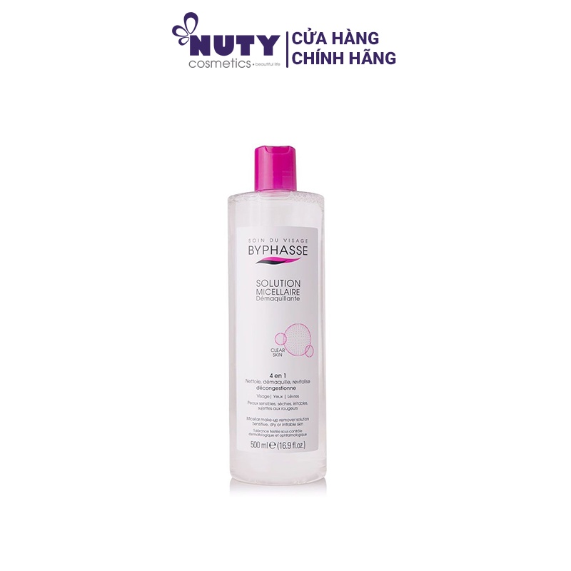 Mã FMCGMALL -8% đơn 250K Nước Tẩy Trang Byphasse Solution Micellaire 500ml