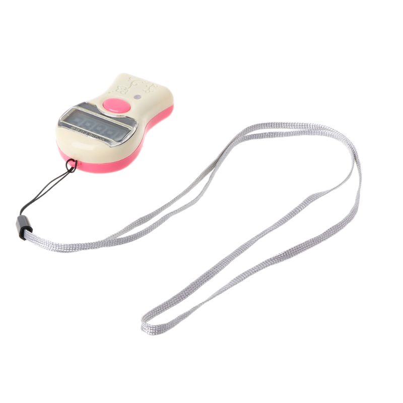 Máy Đếm Giờ Cầm Tay Mini Màn Hình LCD Tiện Dụng
