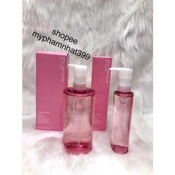 ✨  DẦU TẨY TRANG  SHU UEMURA HỒNG /NÂU /VÀNG /XANH /TÍM- 450ml/150ml ✨ | BigBuy360 - bigbuy360.vn